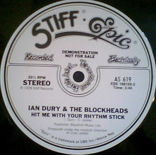 Load image into Gallery viewer, Ian Dury And The Blockheads : Hit Me With Your Rhythm Stick (12&quot;, Promo)