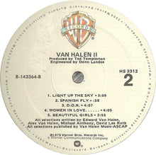 Load image into Gallery viewer, Van Halen : Van Halen II (LP, Album, Club, RCA)