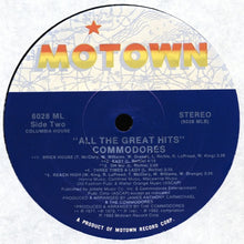 Load image into Gallery viewer, Commodores : All The Great Hits (LP, Comp, Club)