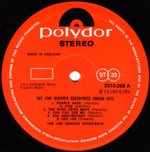 Load image into Gallery viewer, The Jimi Hendrix Experience : Smash Hits (LP, Comp)