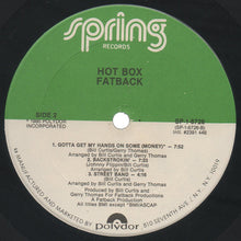 Load image into Gallery viewer, The Fatback Band : Hot Box (LP, Album, 53)