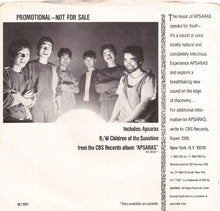 Load image into Gallery viewer, Apsaras : Apsaras / Children Of The Sunshine (7", Promo)