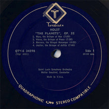 Load image into Gallery viewer, Gustav Holst, Saint Louis Symphony Orchestra, Walter Suskind : The Planets (LP, Album, Quad)