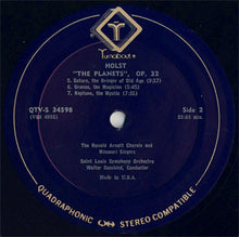 Load image into Gallery viewer, Gustav Holst, Saint Louis Symphony Orchestra, Walter Suskind : The Planets (LP, Album, Quad)