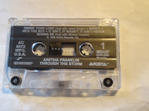 Aretha Franklin : Through The Storm (Cass, Album, Dol)