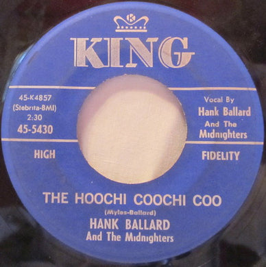 Hank Ballard & The Midnighters : The Hoochi Coochi Coo / I'm Thinking Of You (7