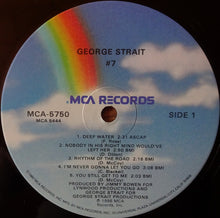 Load image into Gallery viewer, George Strait : #7 (LP, Album, Glo)