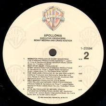 Load image into Gallery viewer, Apollonia : Apollonia (LP, Album)