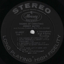 Load image into Gallery viewer, Johnny Mathis : Sounds Of Christmas (LP, Album)