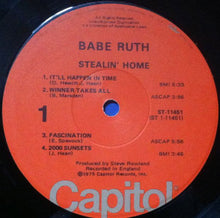 Load image into Gallery viewer, Babe Ruth : Stealin' Home (LP, Album)