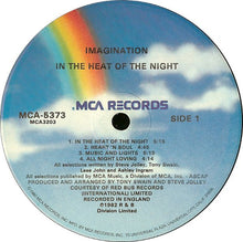 Load image into Gallery viewer, Imagination : In The Heat Of The Night (LP, Album)