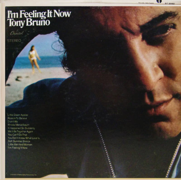 Tony Bruno (3) : I'm Feeling It Now (LP, Album)