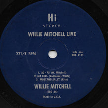 Load image into Gallery viewer, Willie Mitchell : Willie Mitchell Live (7&quot;, Jukebox)