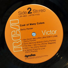 Load image into Gallery viewer, Dolly Parton : Coat Of Many Colors (LP, Album, Roc)