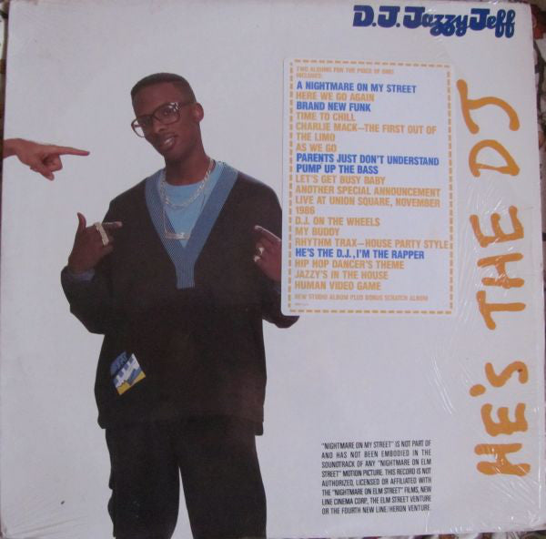 DJ Jazzy Jeff & The Fresh Prince : He's The DJ, I'm The Rapper (2xLP, Album)