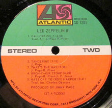 Load image into Gallery viewer, Led Zeppelin : Led Zeppelin III (LP, Album, Club)
