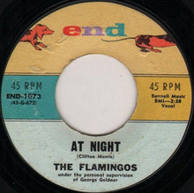 Load image into Gallery viewer, The Flamingos : At Night / Mio Amore (7")