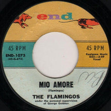 Load image into Gallery viewer, The Flamingos : At Night / Mio Amore (7")