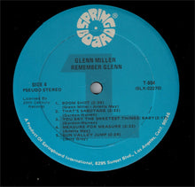 Load image into Gallery viewer, Glenn Miller : Remember Glenn (2xLP, Comp)