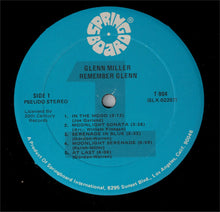 Load image into Gallery viewer, Glenn Miller : Remember Glenn (2xLP, Comp)