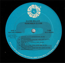 Load image into Gallery viewer, Glenn Miller : Remember Glenn (2xLP, Comp)