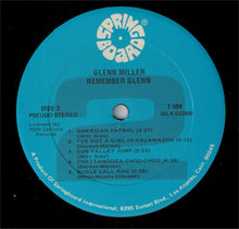 Load image into Gallery viewer, Glenn Miller : Remember Glenn (2xLP, Comp)