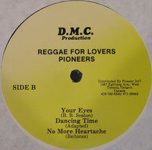 Load image into Gallery viewer, The Pioneers : Reggae For Lovers (LP, Album)