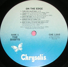 Load image into Gallery viewer, The Babys : On The Edge (LP, Album)