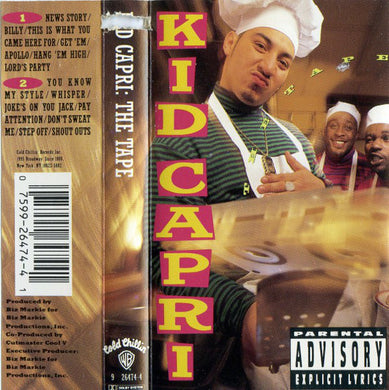 Kid Capri : The Tape (Cass, Album)