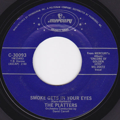The Platters - Smoke Gets In Your Eyes / Harbor Lights (7