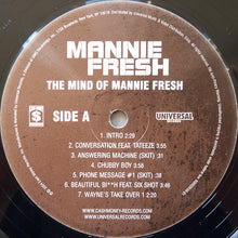 Load image into Gallery viewer, Mannie Fresh : The Mind Of Mannie Fresh (2xLP, Album)
