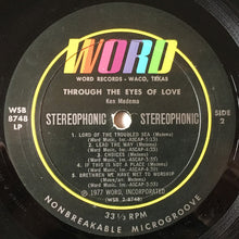 Load image into Gallery viewer, Ken Medema : Through The Eyes Of Love (LP, Album)