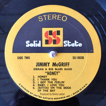 Load image into Gallery viewer, Jimmy McGriff Organ And Blues Band : Honey (LP, Album)