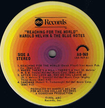 Load image into Gallery viewer, Harold Melvin And The Blue Notes : Reaching For The World (LP, Album)