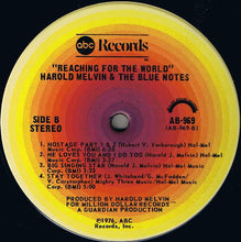 Load image into Gallery viewer, Harold Melvin And The Blue Notes : Reaching For The World (LP, Album)