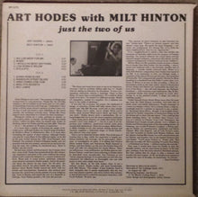 Load image into Gallery viewer, Art Hodes With Milt Hinton : Just The Two Of Us (LP, Album, Promo)