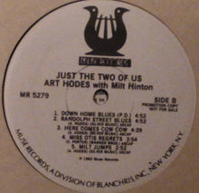 Load image into Gallery viewer, Art Hodes With Milt Hinton : Just The Two Of Us (LP, Album, Promo)