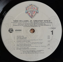 Load image into Gallery viewer, Hank Williams Jr. : Greatest Hits III (LP, Comp)