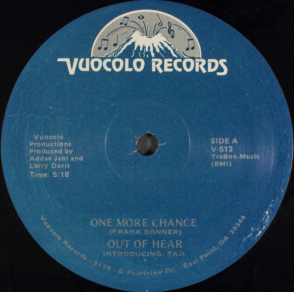 Out Of Hear : One More Chance / Front Row (12