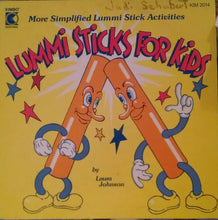 Load image into Gallery viewer, Laura Johnson (3) : Lummi Sticks For Kids (LP)