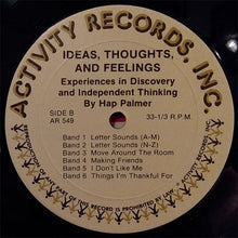 Load image into Gallery viewer, Hap Palmer : Ideas, Thoughts And Feelings (LP, Gat)