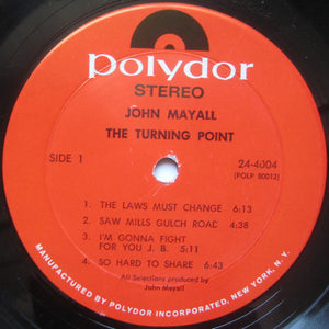 John Mayall : The Turning Point (LP, Album)