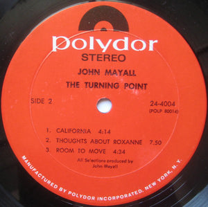 John Mayall : The Turning Point (LP, Album)