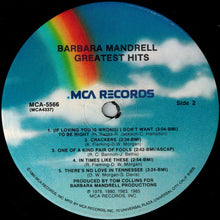 Load image into Gallery viewer, Barbara Mandrell : Greatest Hits (LP, Comp)