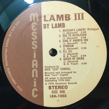 Load image into Gallery viewer, Lamb (3) : Lamb III (LP, Album)