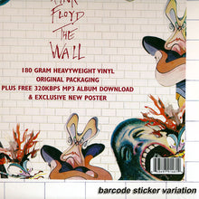 Load image into Gallery viewer, Pink Floyd : The Wall (2xLP, Album, RE, RM, 180)