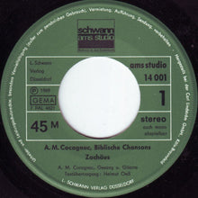 Load image into Gallery viewer, Maurice Cocagnac : Zachäus / Sankt Philipp Neri Und Sein Huhn (7", Single)