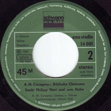 Load image into Gallery viewer, Maurice Cocagnac : Zachäus / Sankt Philipp Neri Und Sein Huhn (7", Single)