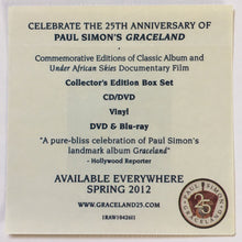 Load image into Gallery viewer, Paul Simon : Graceland (LP, Album, RE, RM, 180)