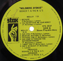 Load image into Gallery viewer, Booker T &amp; The MG&#39;s : McLemore Avenue (LP, Album, Gat)